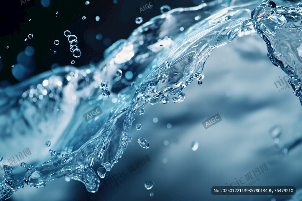水動力水素材水背景