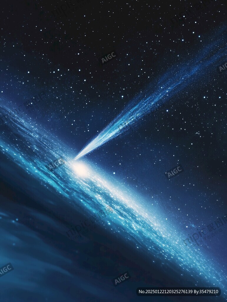 星光銀河宇宙星球流星