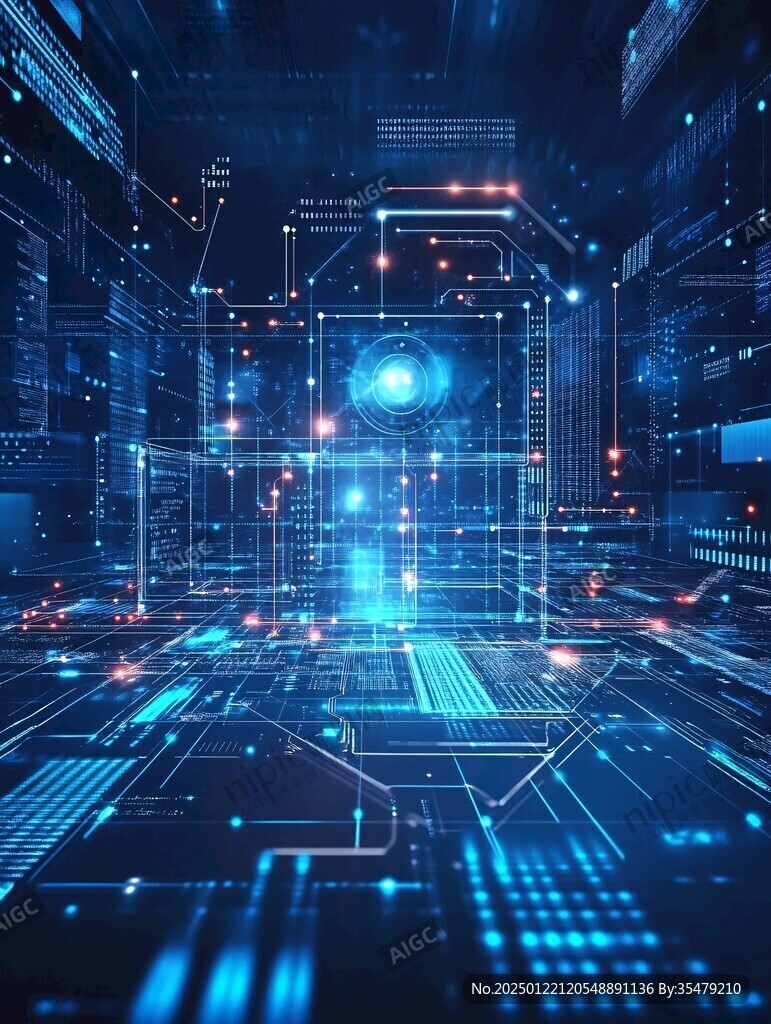 科技風創意背景
