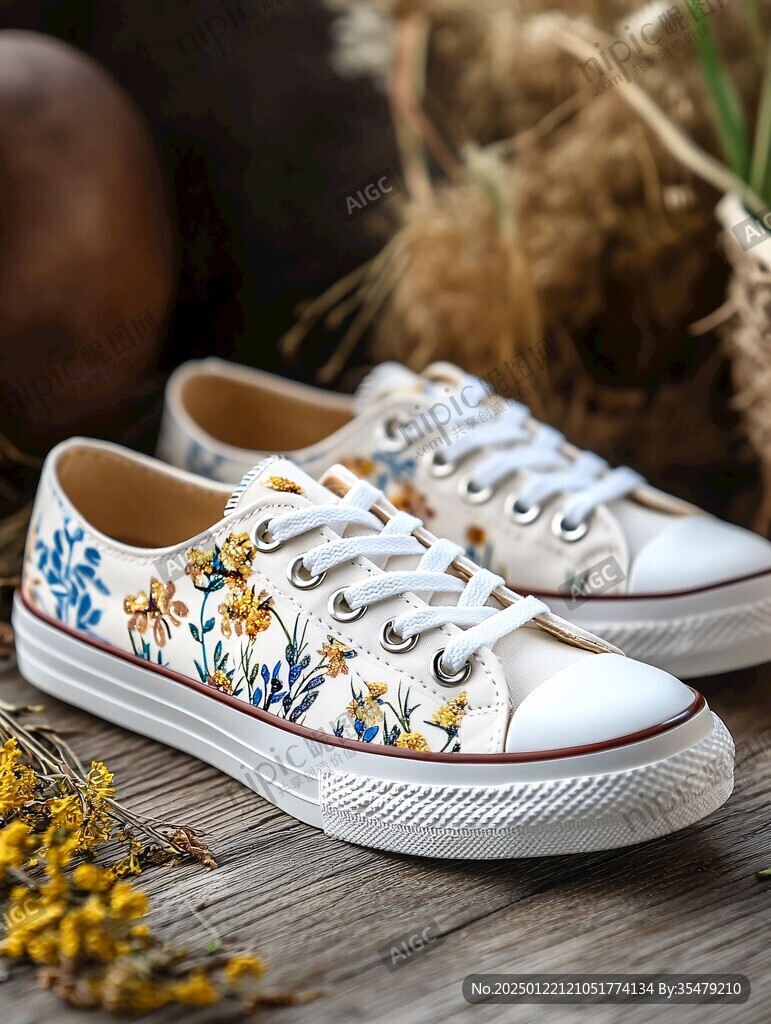 小白鞋與小花