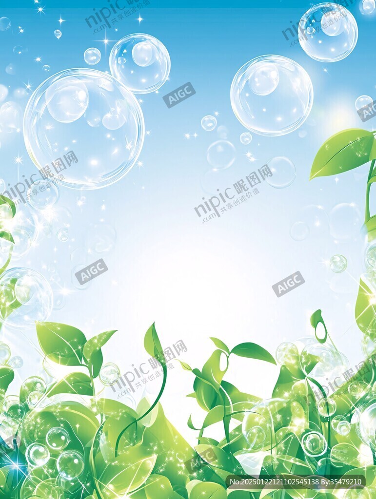 夢(mèng)幻泡泡背景