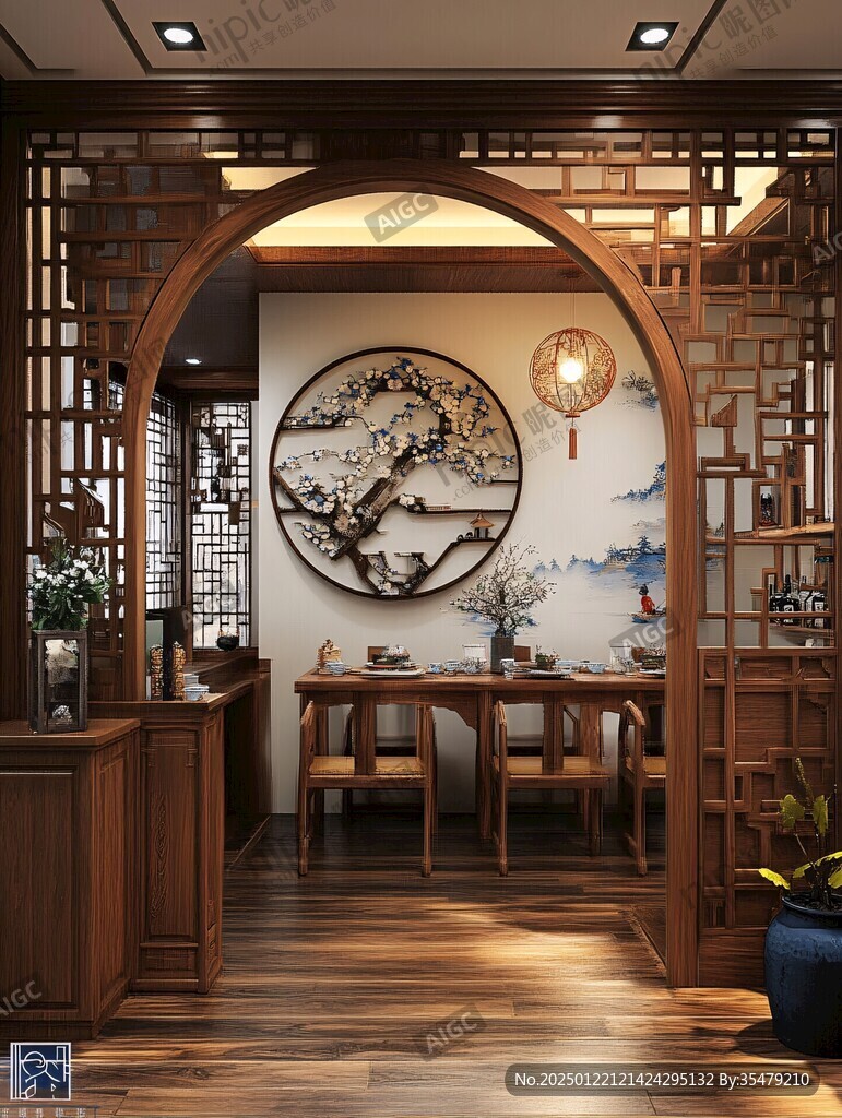 新中式拱門