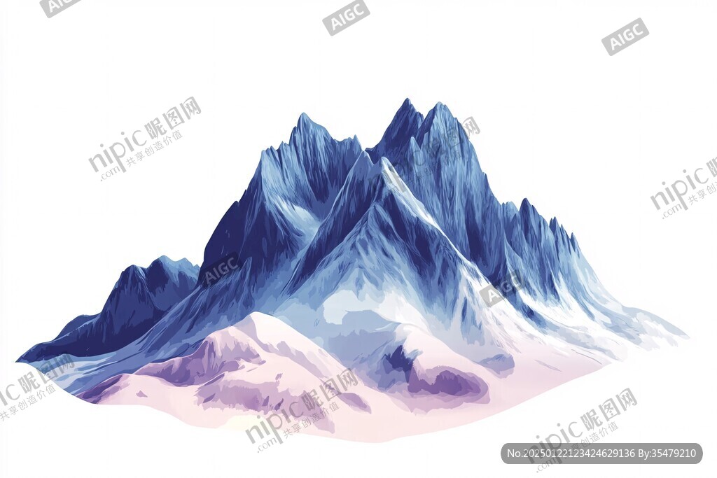 山體插畫