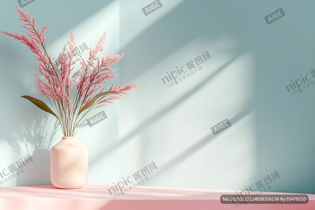 粉黛草瓶插裝飾