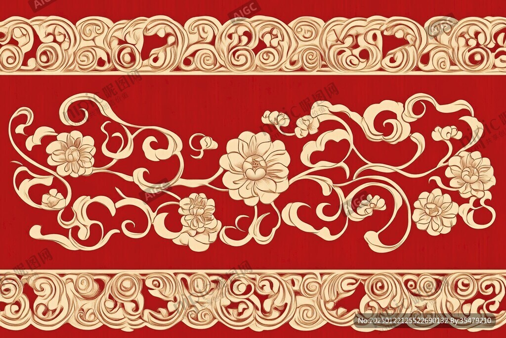 喜慶傳統(tǒng)花紋