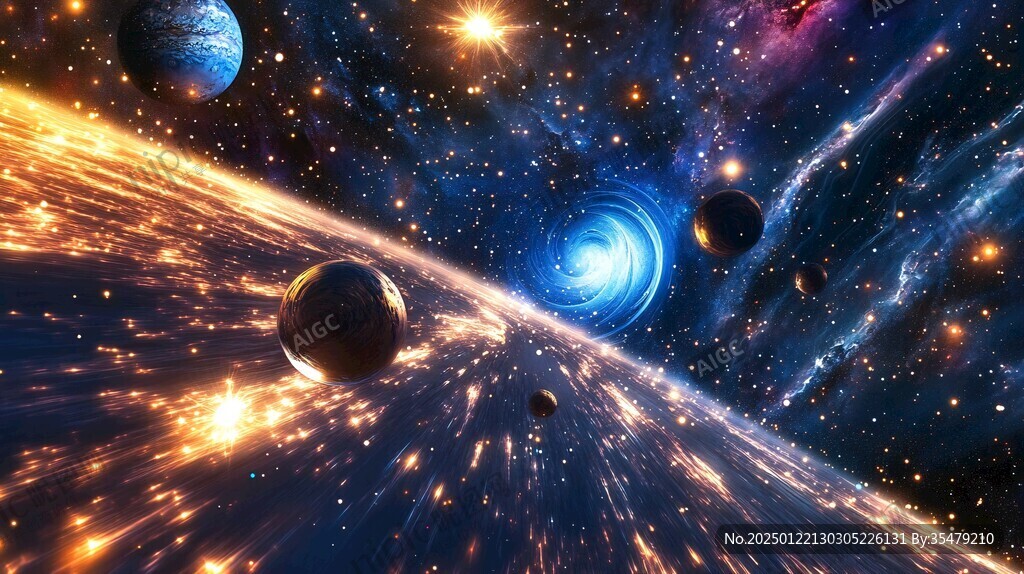 神秘絢麗宇宙