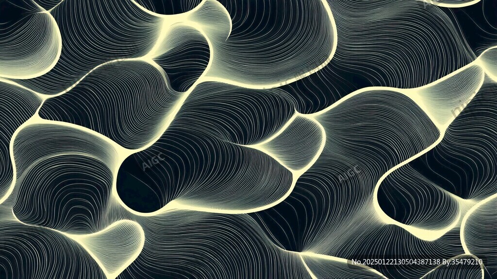波浪立體紋理
