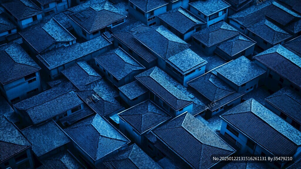 密集的住宅