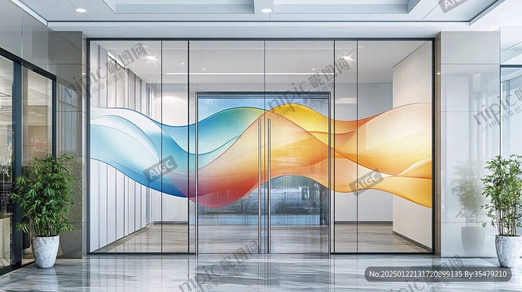 企業大廳場景設計