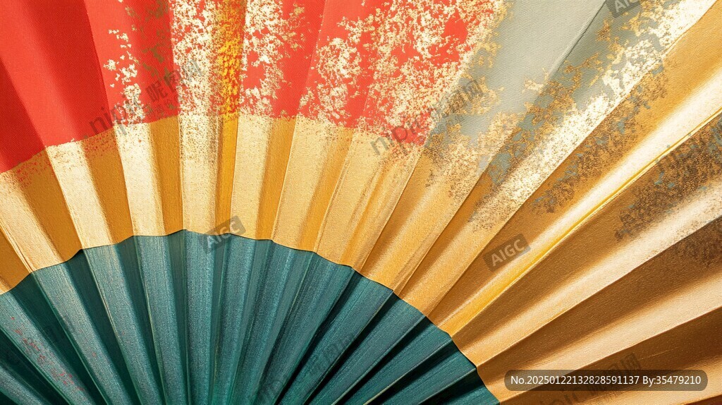 日本扇素材