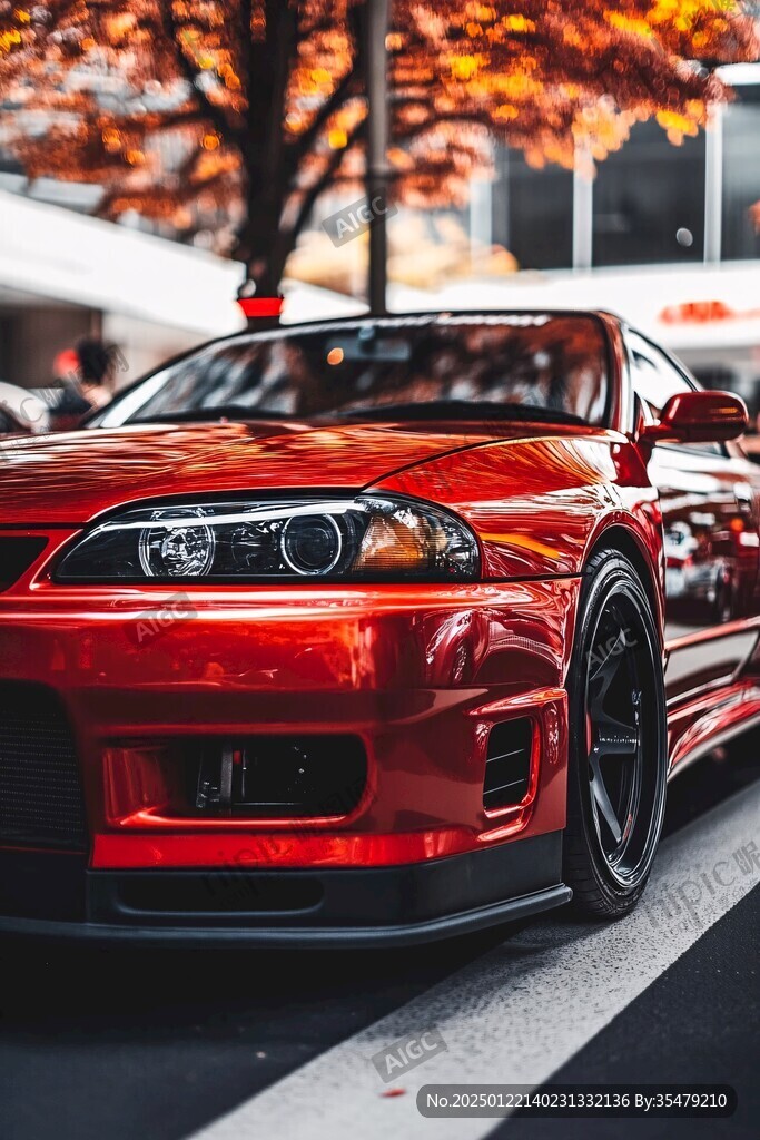 暗紅車身高清