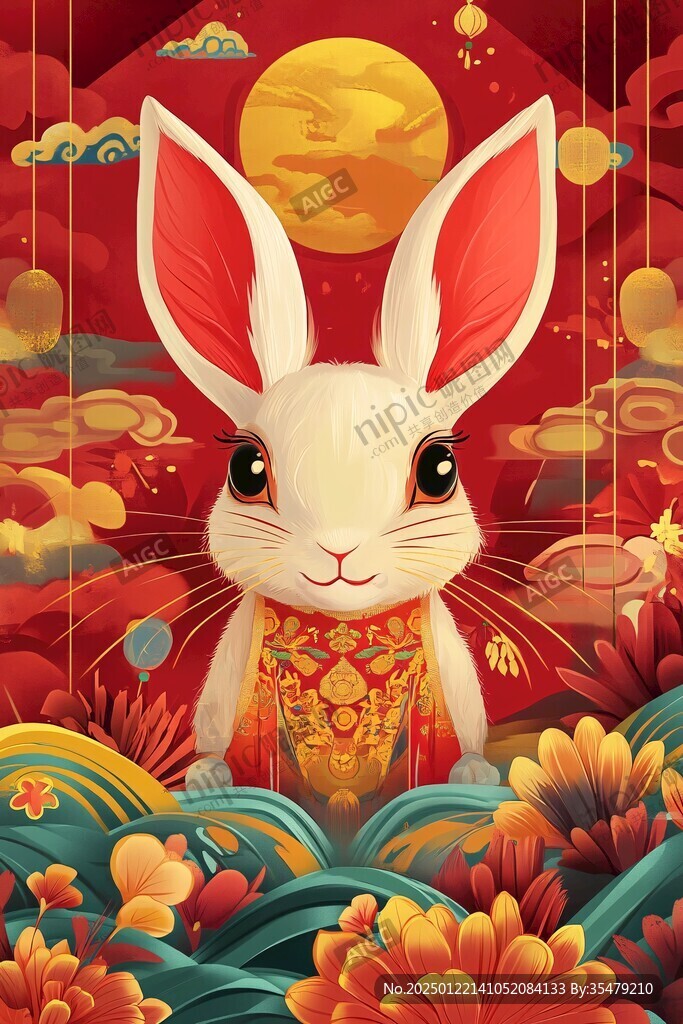 兔年插畫系列