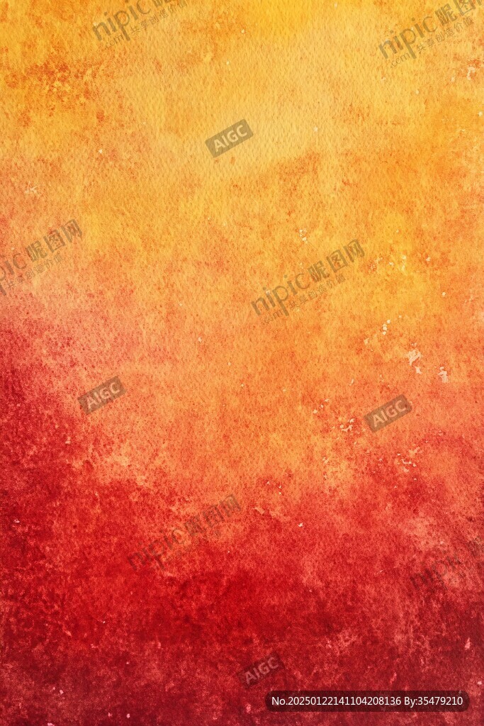 水彩暈染酒紅色背景