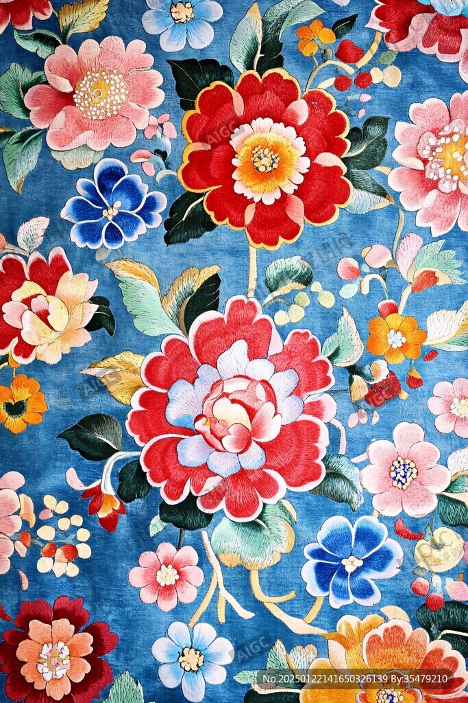 廣彩碎花