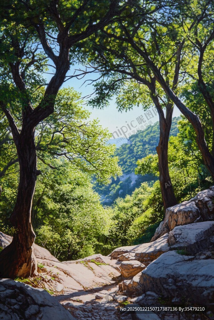 山谷幽林