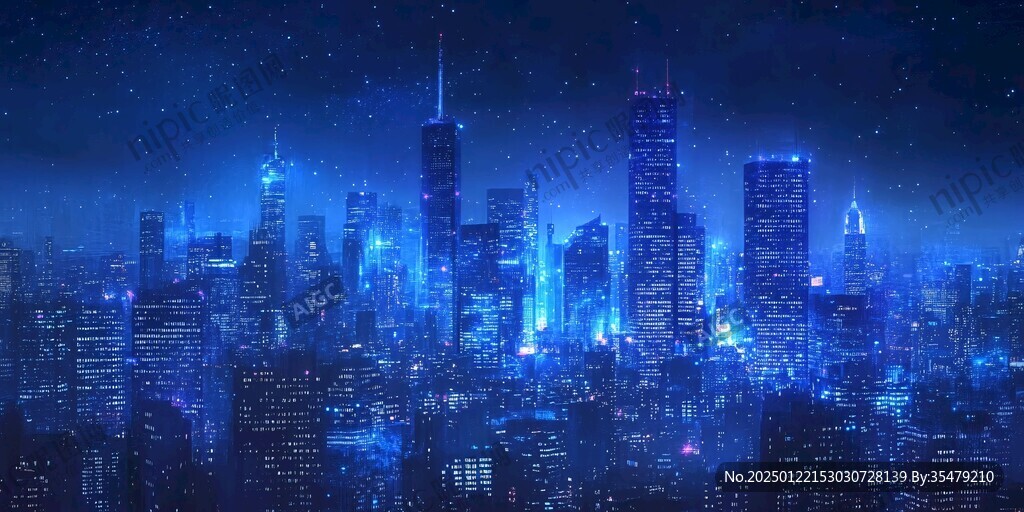 現(xiàn)代城市科技背景