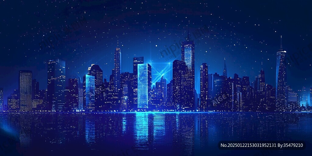 現(xiàn)代城市科技背景