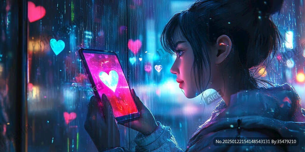 浪漫少女壁紙