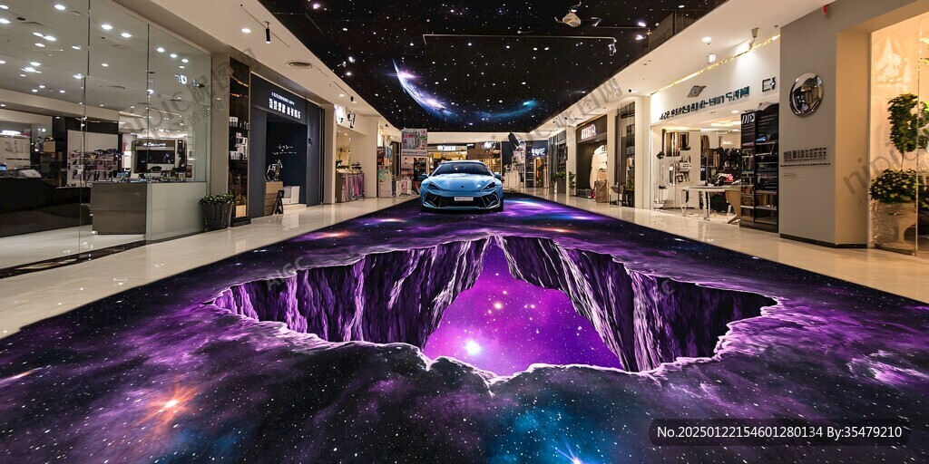 3d宇宙地貼