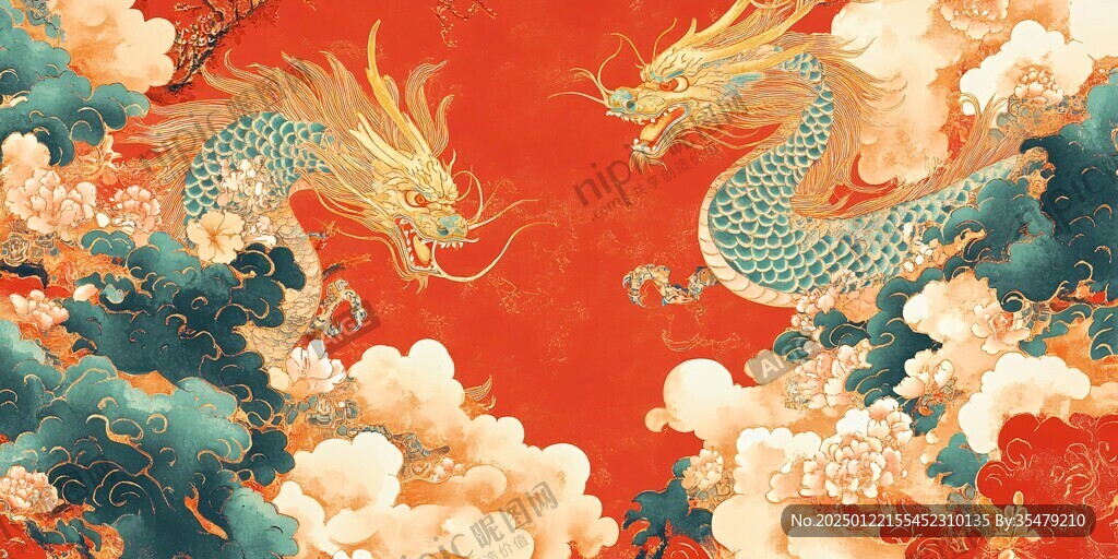 龍年包裝插畫(huà)
