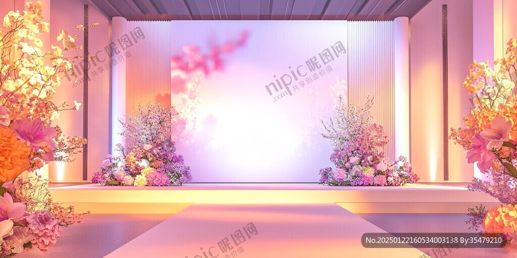 春季走秀舞臺