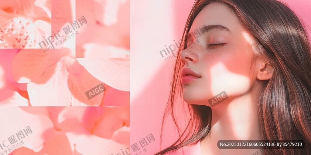 粉色女性寫真封面