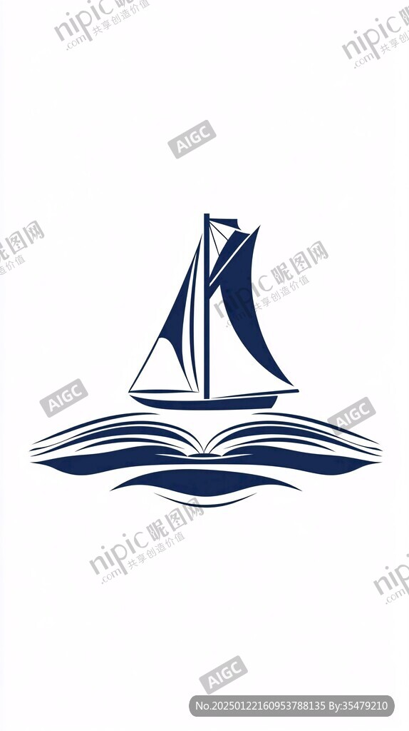 帆船設(shè)計logo