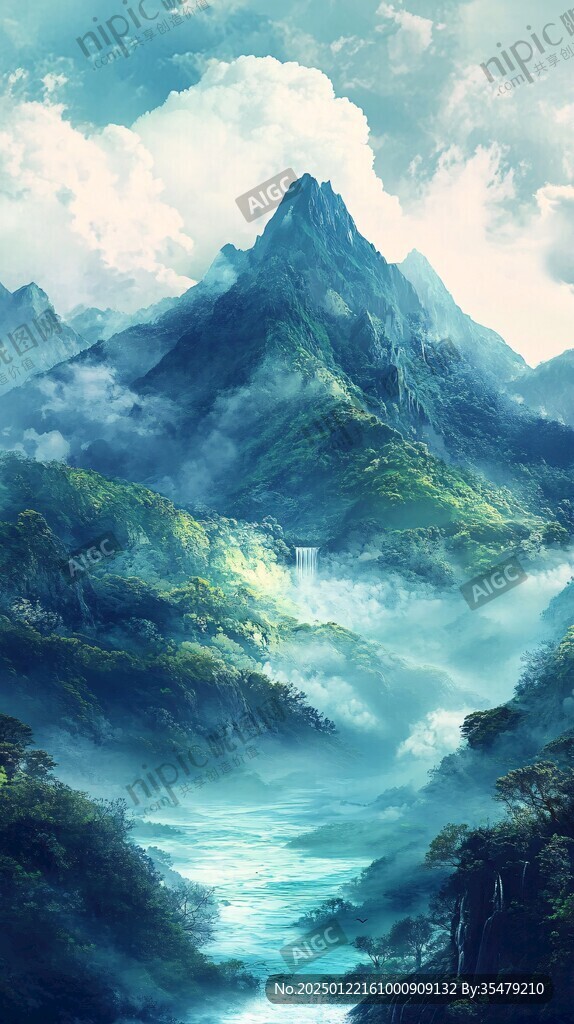 大氣高清意境山水