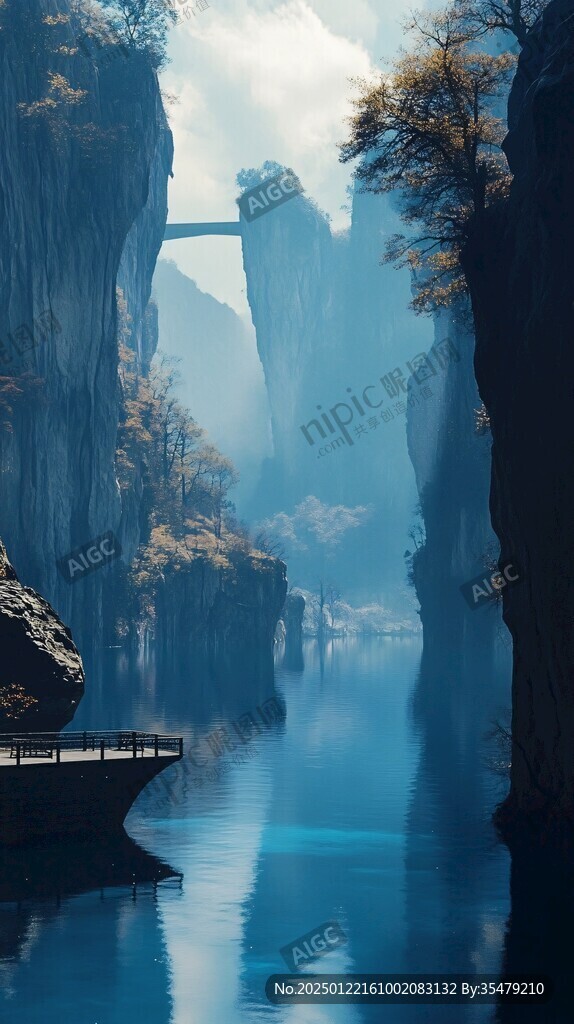 壯美河山山川峽谷