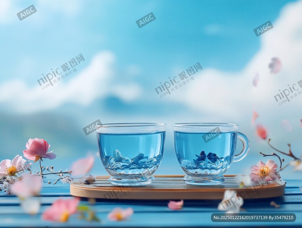 茶杯山水