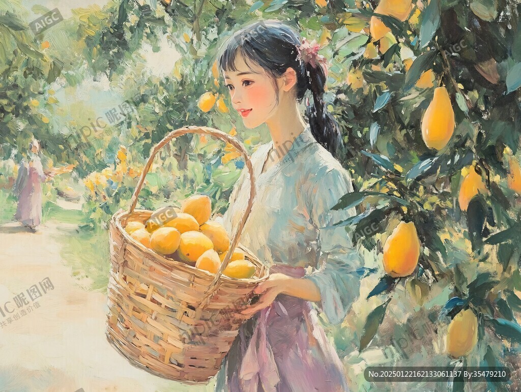 黃桃農(nóng)家女孩