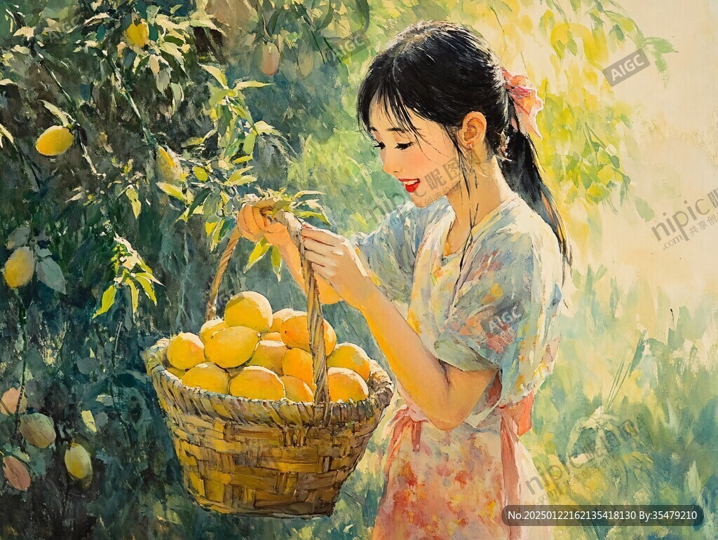 黃桃農(nóng)家女孩