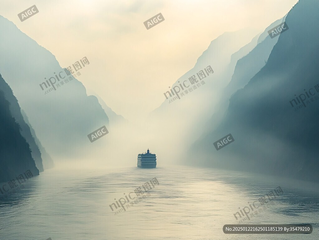 水墨夔門