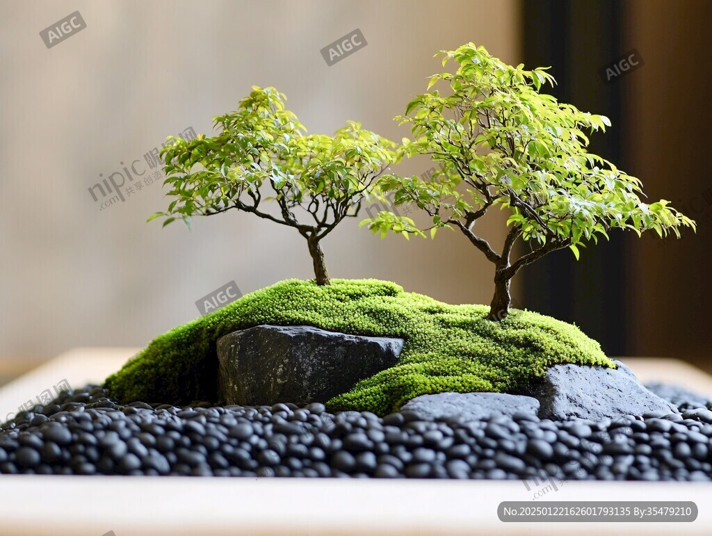 枯山水植物
