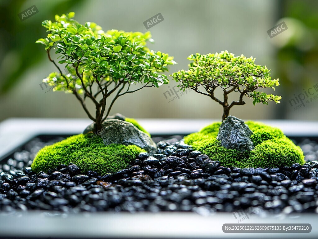 迷你綠植擺件