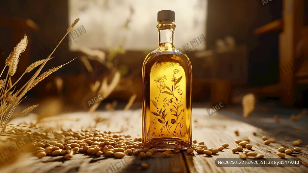 高端亞麻油包裝設(shè)計(jì)