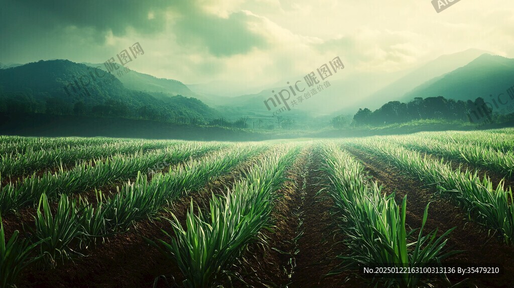 農業生產背景素材