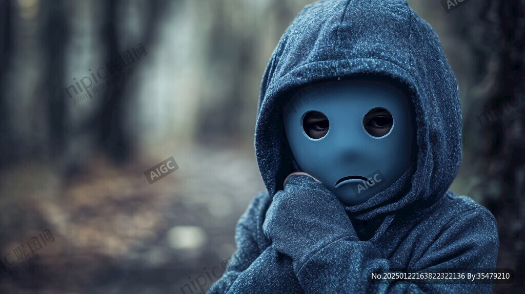 被丟棄的娃娃落寞森林