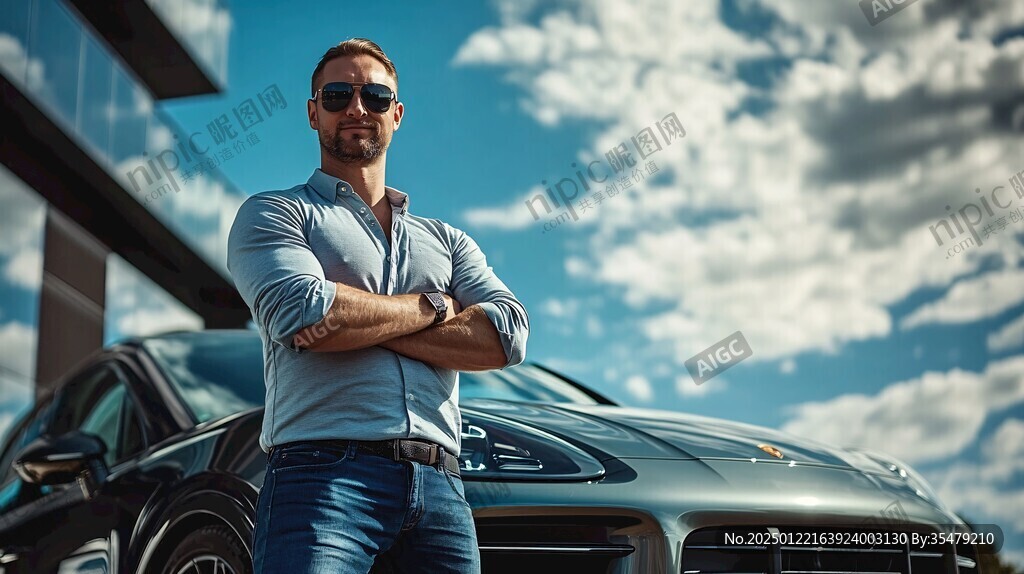 男車模