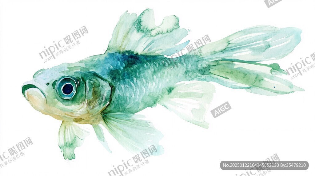 創(chuàng)意手繪金魚