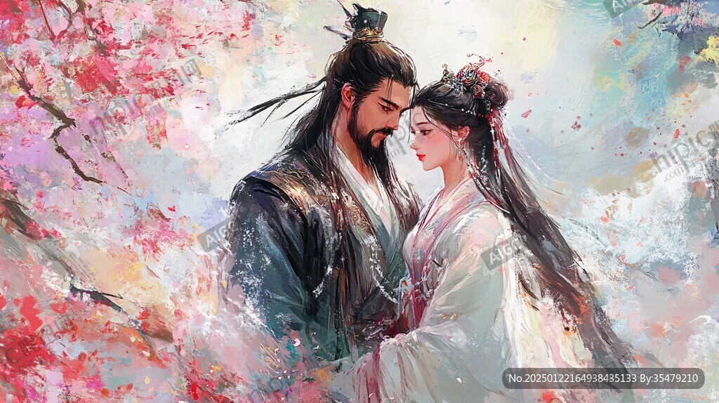 古風(fēng)美女古風(fēng)情侶