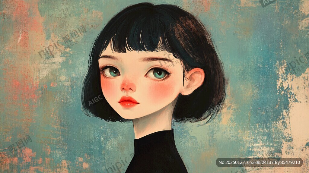 原創女孩插畫