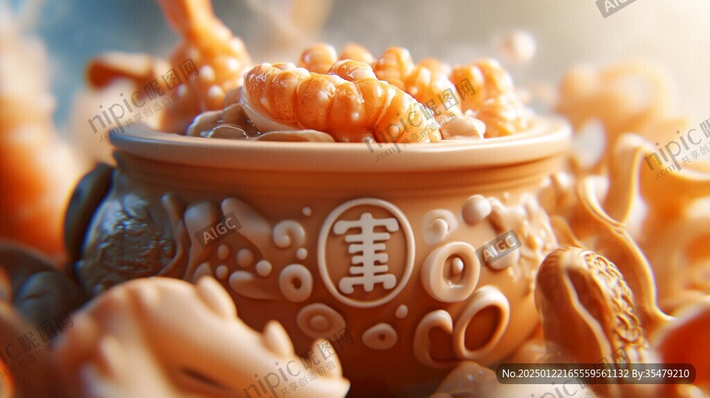精美高清食品雕刻