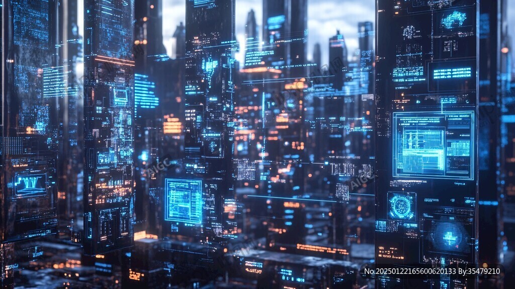科技建筑城市數據