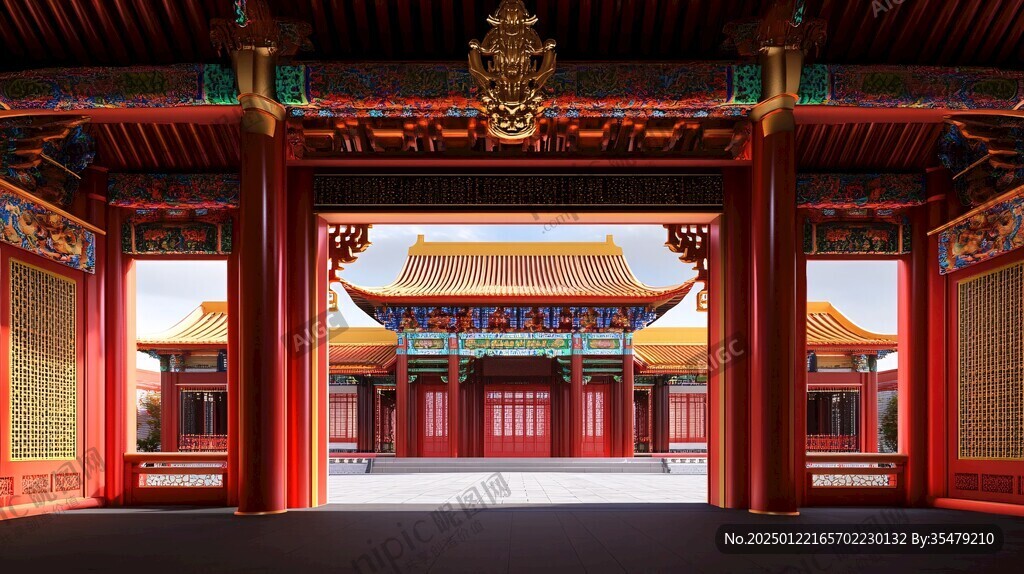 皇家建筑宮門
