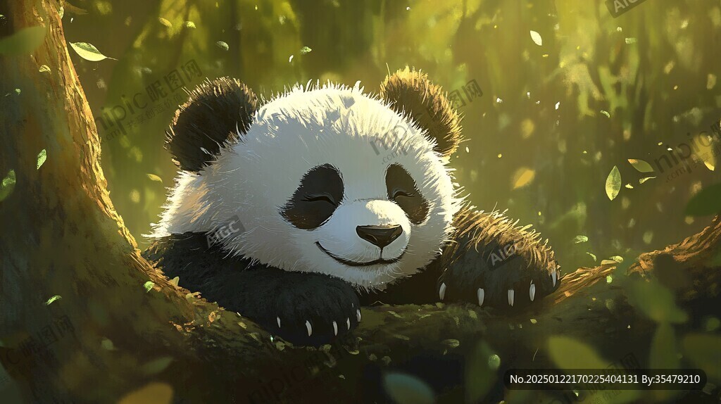 卡通熊貓壁紙