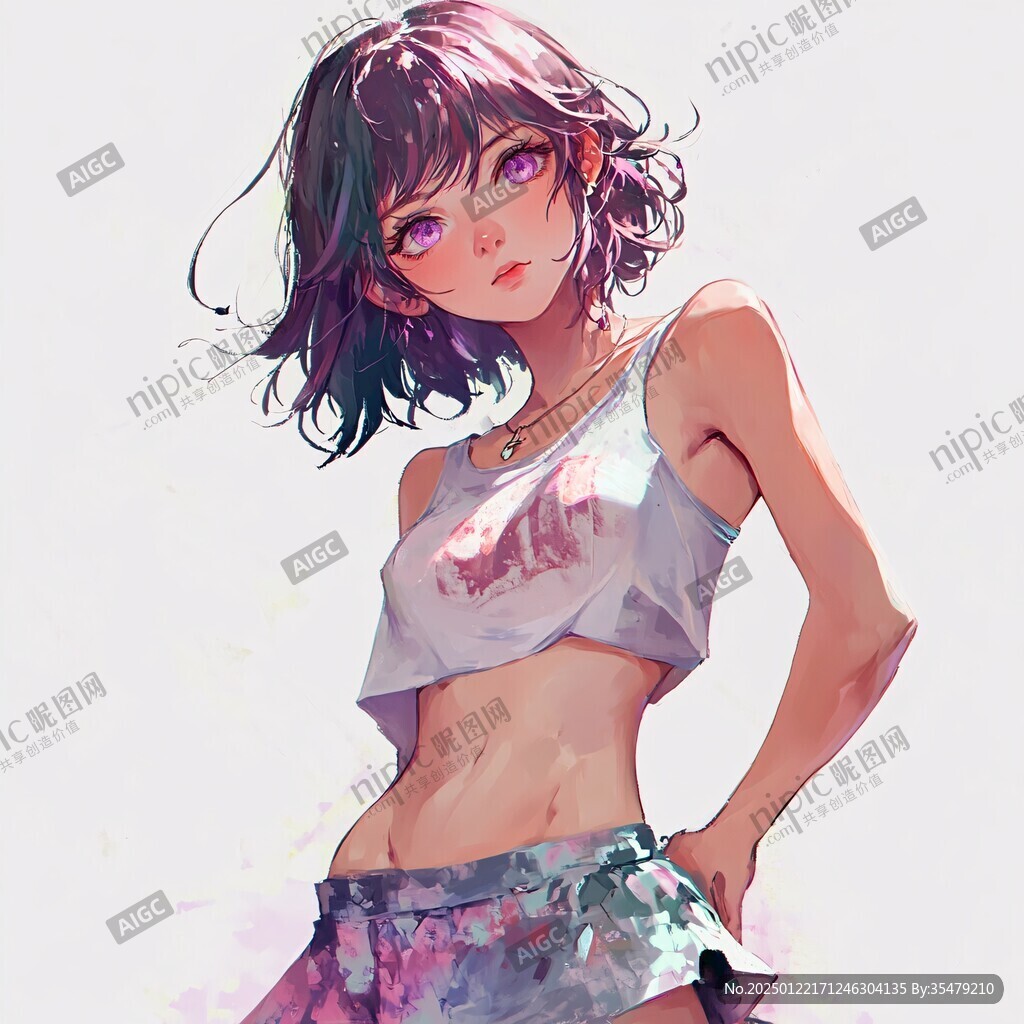 厚涂少女