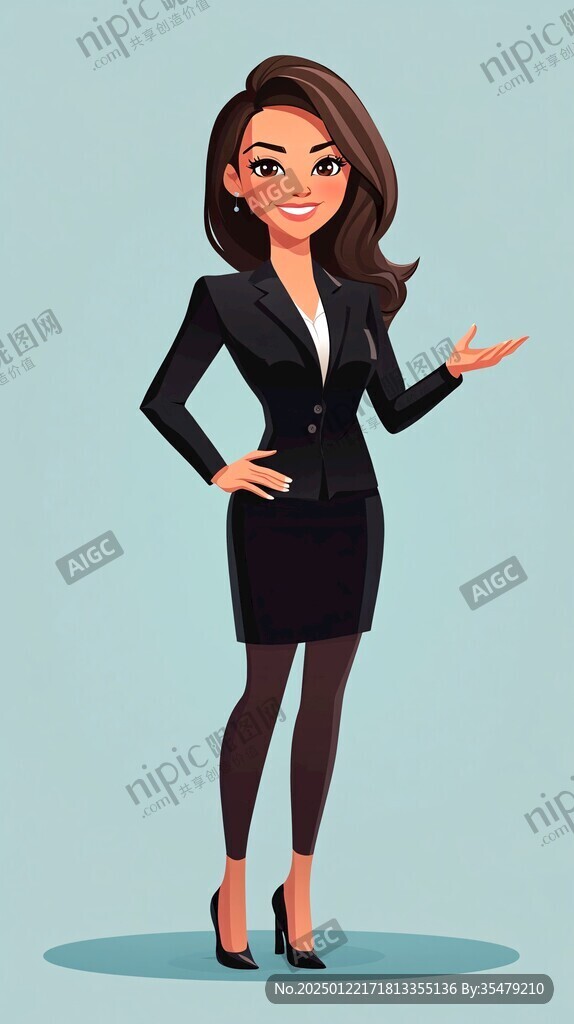 q版職業(yè)女性
