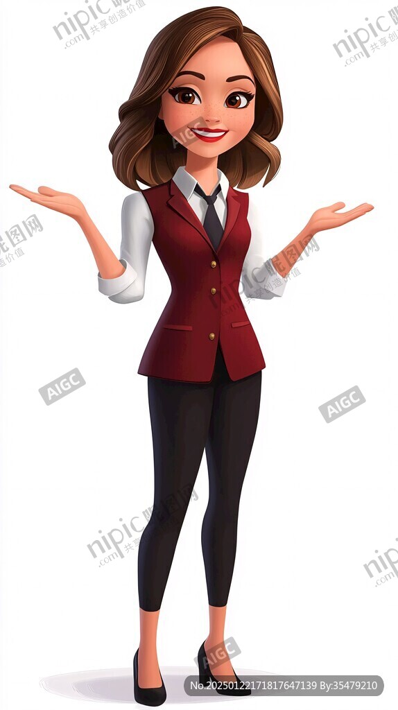 q版職業(yè)女性
