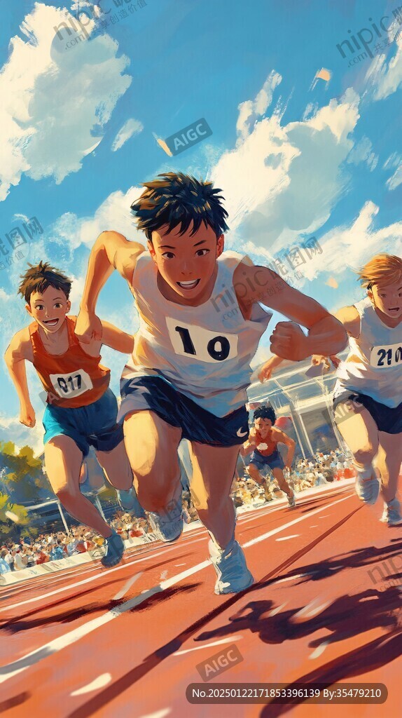 校運會插畫